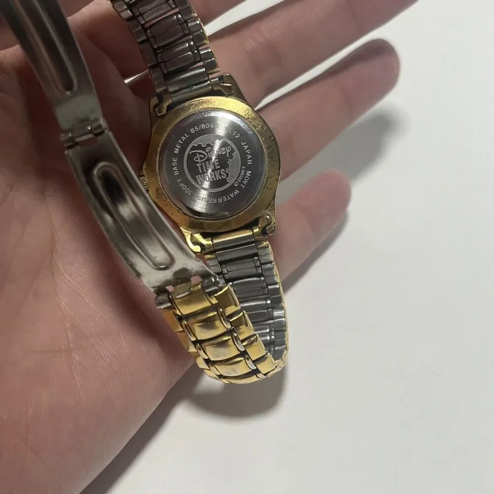 Disney 85 8064 6L12 Analog Quartz Women Mickey Mouse Watch Vintage 725367877